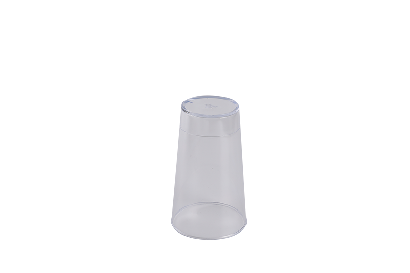 16.9oz glazen 500ml hoge wegwerp plastic drinkbeker